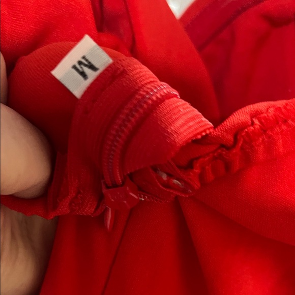 RoMagic Strapless Red Dress M - Picture 9 of 9